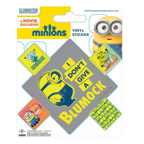 Minions Blumock Vinyl Stickers £0.99